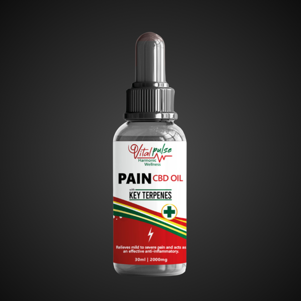 Vitalpulse Pain CBD Oil 30ml (2000mg)